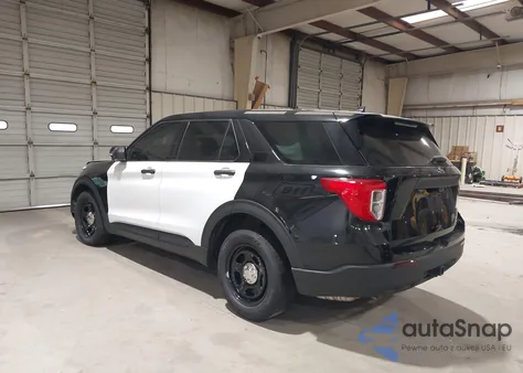 2024 Ford Police Interceptor из США, поврежденный, VIN 1FM5K8AC0RGA77412